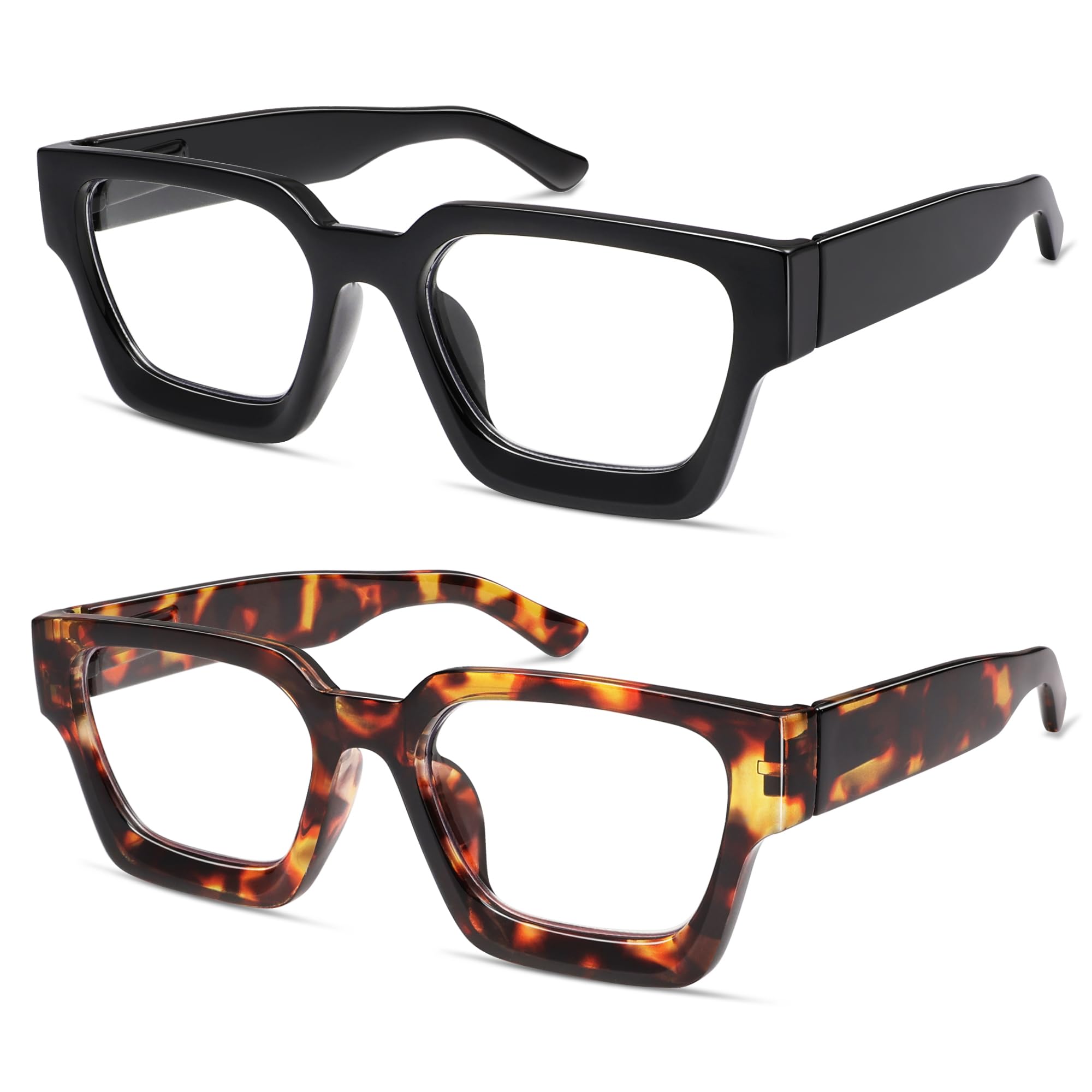 Amazon.com: AMOMOMA Trendy Retro Reading Glasses for Women